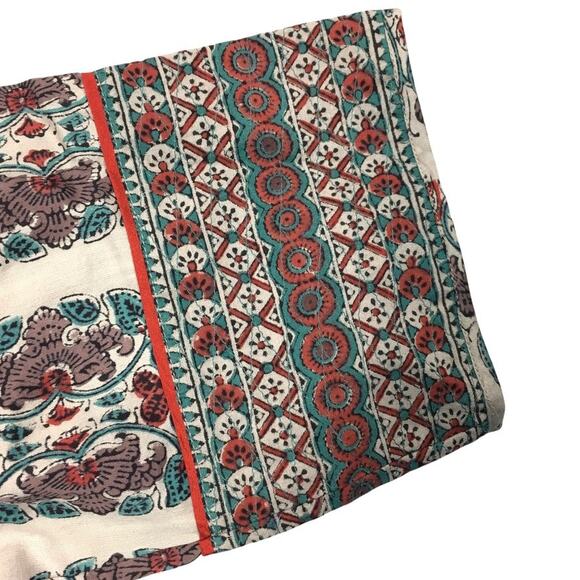 Anokhi Ayura Kurta Tunic Indian Multi-Color Printed Long Sleeve NEW Men's M - Picture 10 of 11